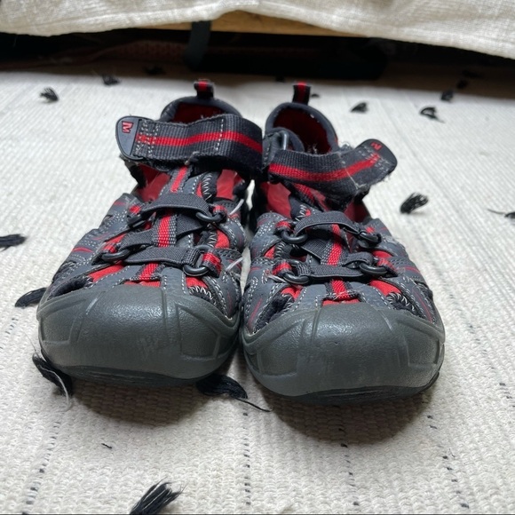Merrell Hydro Hiker Water Red Sandal Youth 12 - Picture 5 of 11